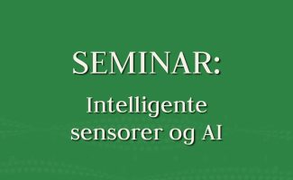 seminar intelligente sensorer og AI